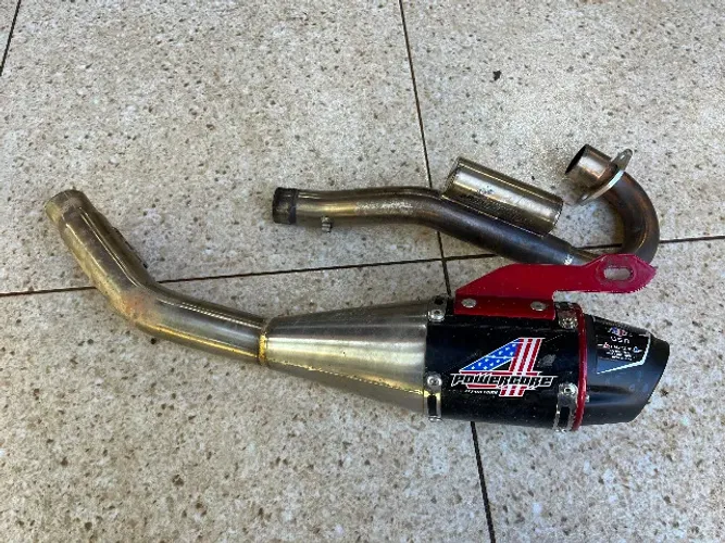 Escapamento esportivo completo Powercore 4 Honda CRF 150F Inox