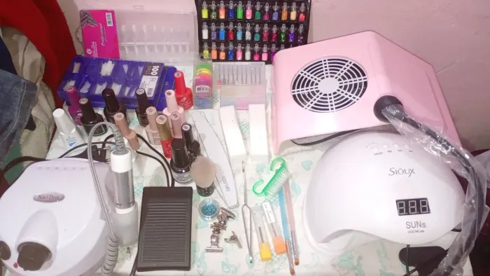 Kit completo para unhas em gel