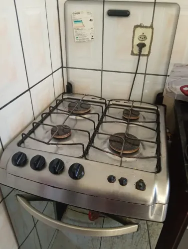 Forno elétrico e fogão