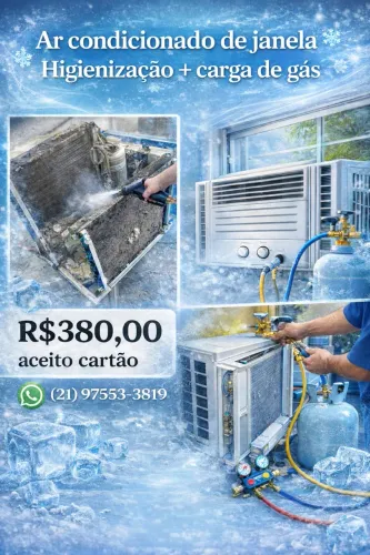 Refrigeração ? ? Manutenção, Instalação, Higienização