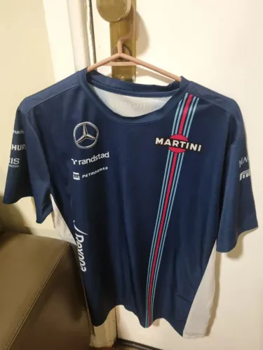 Camiseta Oficial Williams Martini Racing F1 Fórmula 1