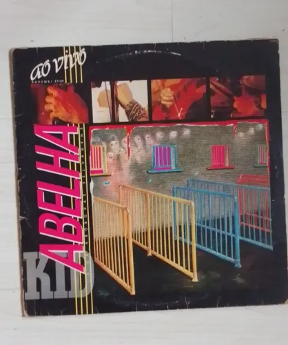 disco de vinil (L.P.) - Kid Abelha - Ao Vivo