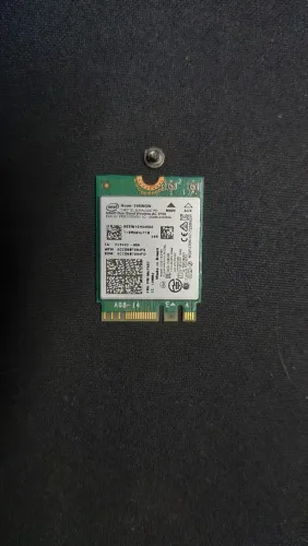 Placa de Rede Wi-Fi + Bluetooth Intel Dual Band Wireless-AC 3165 (M.2 NGFF)