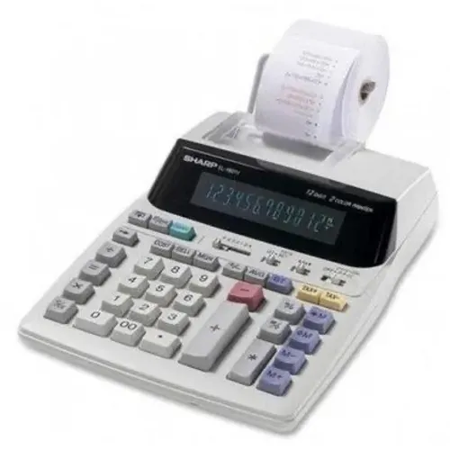 Calculadora de bobina Sharp EL 1801V (Somente 480,00)