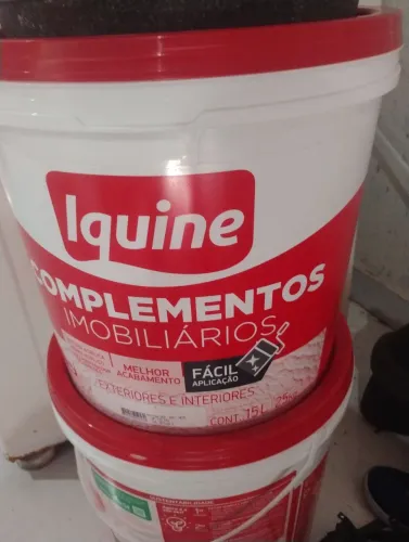 Vendo balde de texturas acrílicas 25kg