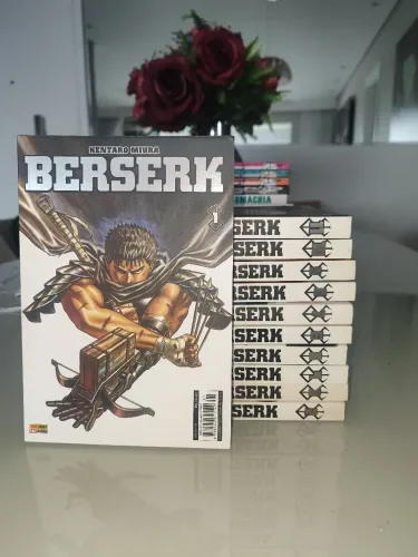 Mangá Berserk em excelente estado 1-6