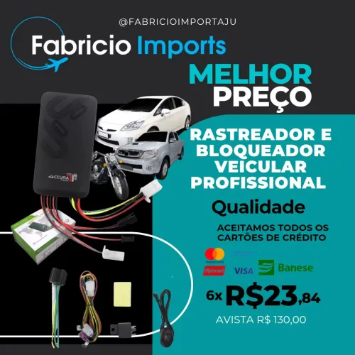 RASTREADOR E BLOQUEADOR VEICULAR 