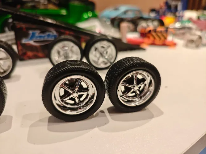 Rodas para miniatura 1:24