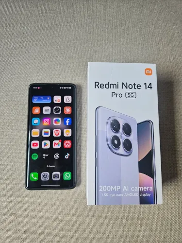 Redmi Note 14 PRO 5G PRETO