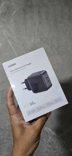 Carregador Rápido Ugreen 66w De 2 Portas Usb C