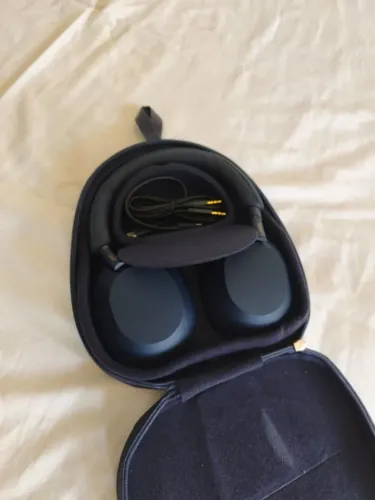 Fone De Ouvido Over-ear Sem Fio Sony 1000xm5 Azul