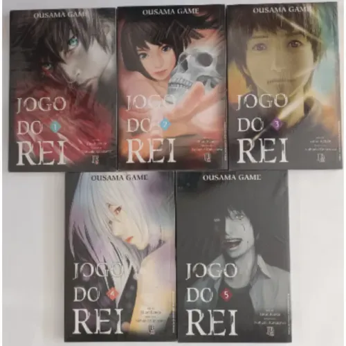 Mangá O Jogo Do Rei Completo 5 Volumes Jbc (Usado)