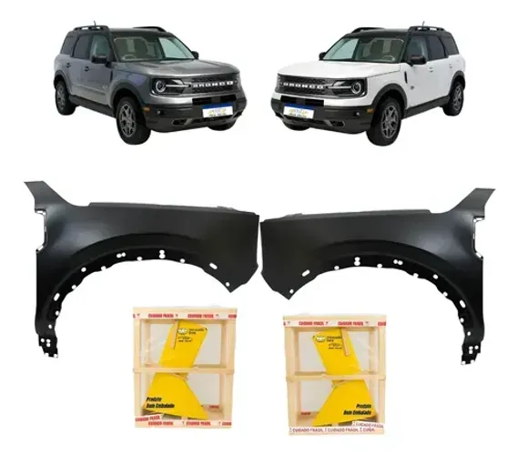 Par Paralama Bronco Sport 2021 2022 A 2026