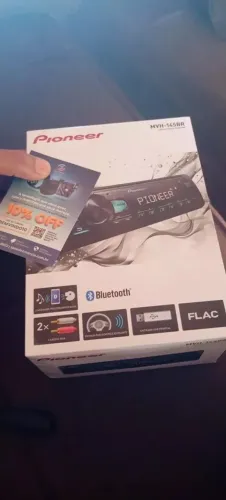 Rádio Pioneer MVH-145BR Som Automotivo USB Bluetooth 4 Canais