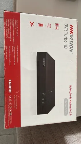 Dvr Hikvision 8 Canais  com Hd 1TB - Oportunidade