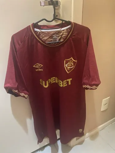 Camisa Fluminense grená de jogador TAM 2GG