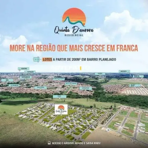 Excelente Terreno a venda na parte alta do bairro