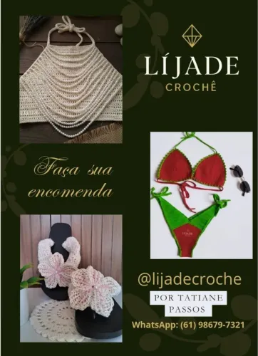 Roupas em crochê