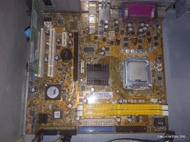 Placa mãe Asus p5vd2-mx+ Celeron d 347