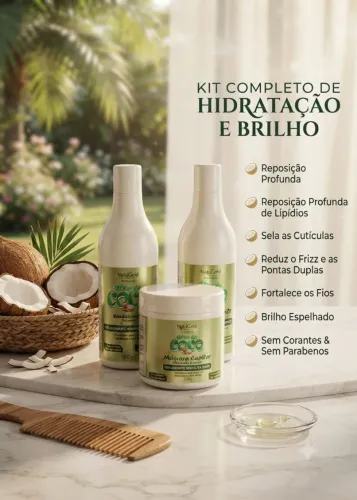 Kit tratamento capilar