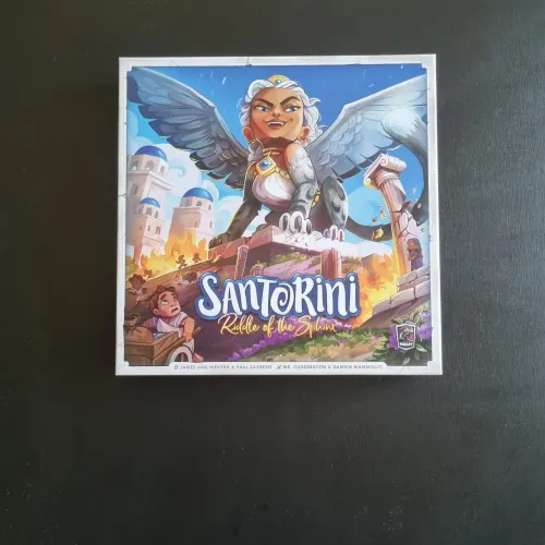 Santorini: Riddle of the Sphinx (Expansão com modo cooperativo em inglês para Santorini)