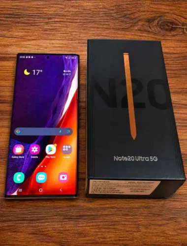 Samsung note 20 ultra! 5G! Com NFC! 12GB de RAM? 256GB de Memória! Com caneta SPen!
