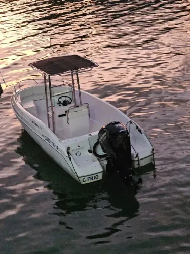 Lancha Fishing 19 Motor Novo Mercury 100HP