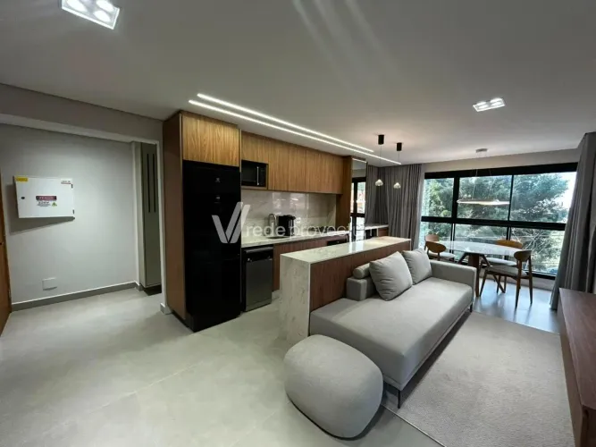 Apartamento semi-mobiliado para alugar no Nova Campinas