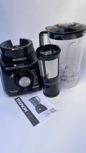 Liquidificador Mondial 550W - Essencial para Sua Cozinha!