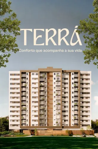 TERRÁ Apartamento 3 Dormitórios com Suíte, Sacada com Churrasqueira em Gravataí