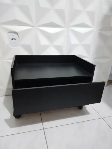 Armário pra banheiro com rodas e