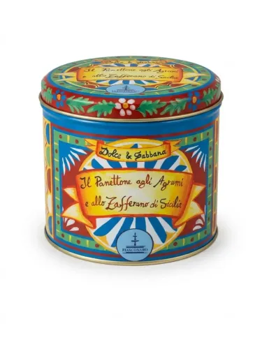 Lata Decorativa Dolce & Gabbana / Fiasconaro (Edição Especial Vazia)