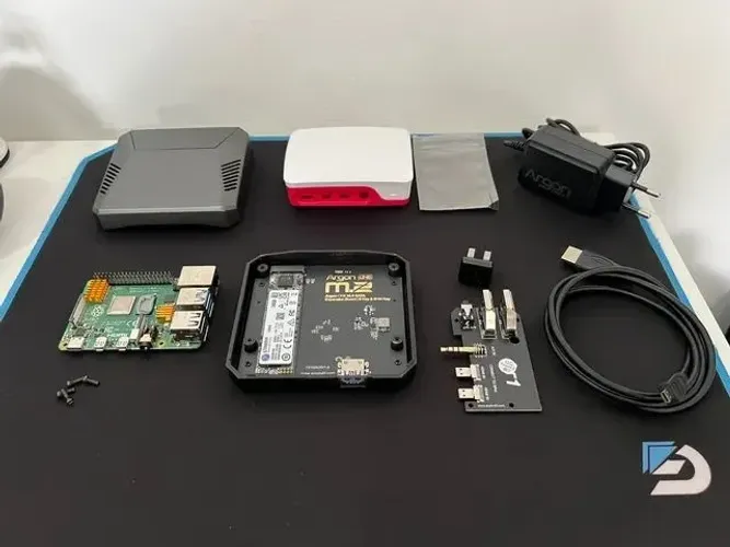 Raspberry Pi 4 B - 8gb com Case Argon M2