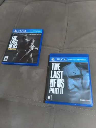 Vendo jogos pra PS4 - LAST OF US 1 e 2