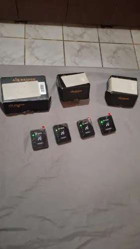 Vendo sistema de retorno para fone de ouvido sem fio M-VAVE semi novos poucas veses usado