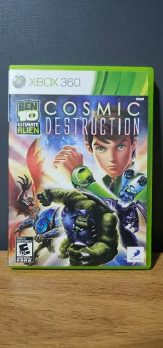 Ben 10 Cosmic Destruction XBOX360 ORIGINAL EM PERFEITO ESTADO