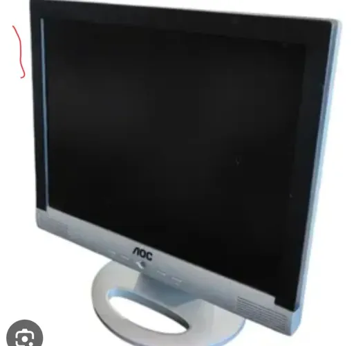 Monitor aoc 15 polegadas funcionando