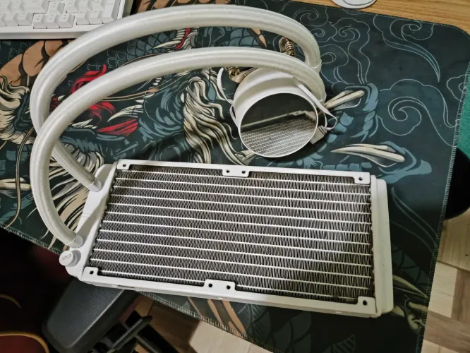 Water cooler branco rise mode 240mm não envio