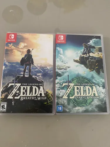 COLEÇÃO ZELDA SWITCH