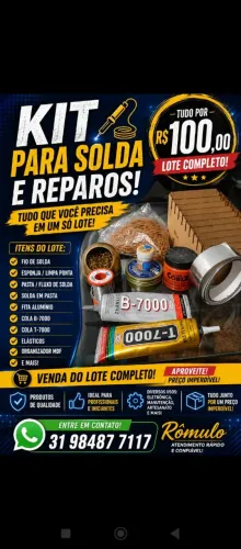 Kits de manutenção de celular