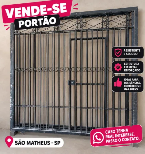Portão usado