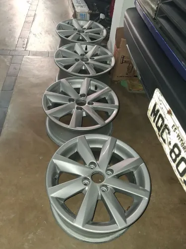 Rodas aro 14. Furação 4/100 gol g5.