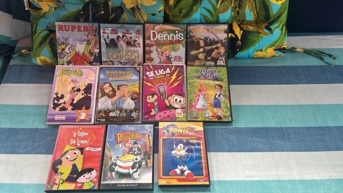 DVDs Infantis -DVD infantil original, valor unitário 