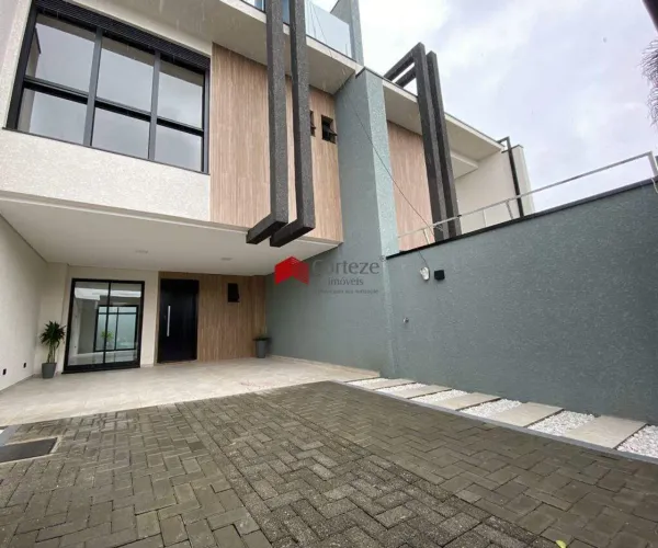 Sobrado com 225m² 3 quartos, à venda, no bairro Afonso Pena em São José dos Pinhais