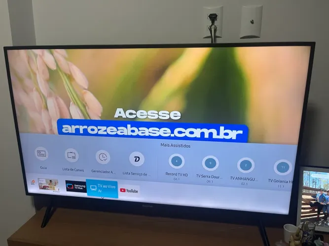 Tv led 50 polegadas Samsung 4k NU7100