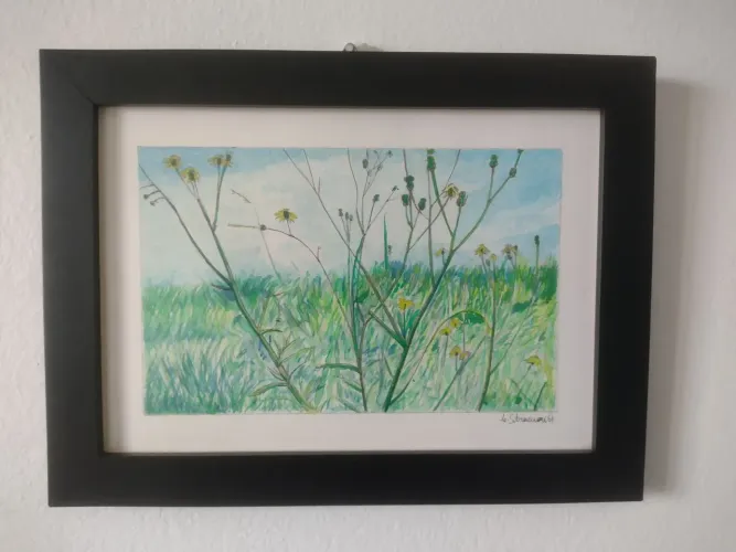 Aquarela 15x21cm paisagem 5