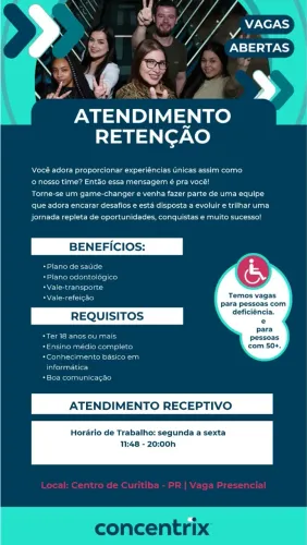  ATENDIMENTO | RETENÇÃO (VOZ)