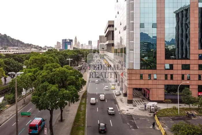 Aluguel salas comerciais Edifício Teleporto Cidade Nova, RJ