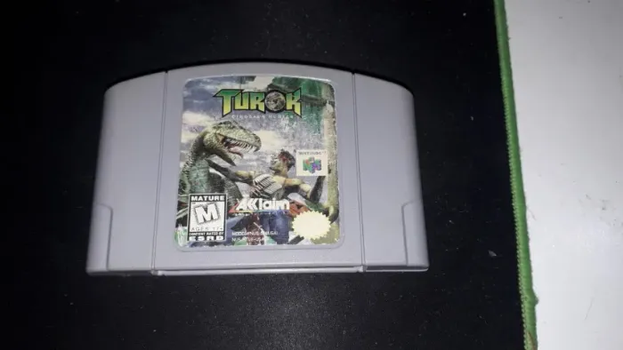 (2)Turok Dinosaur Hunter Original Nintendo 64.