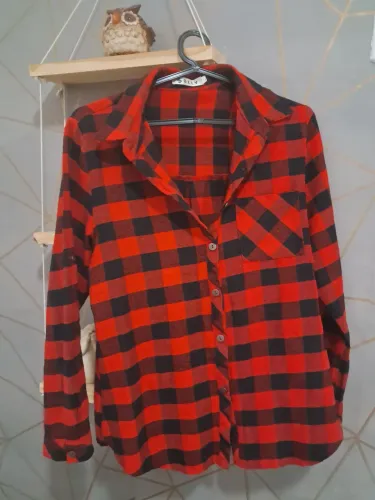Camisa Flanela Xadrez P Unissex